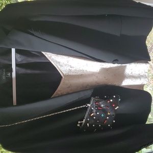 Ann Taylor Dark Blue Beautiful Blazer. Sz10